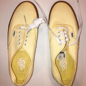 Authentic Yellow VANS Era SIZE 9